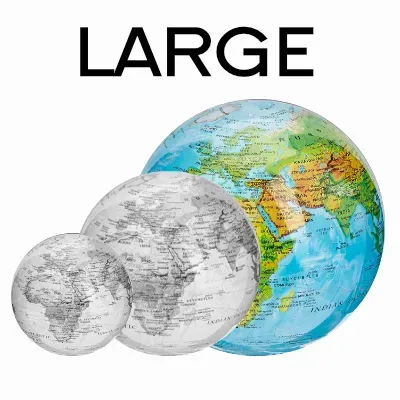 8.5" World Map Mova Globes Category Image