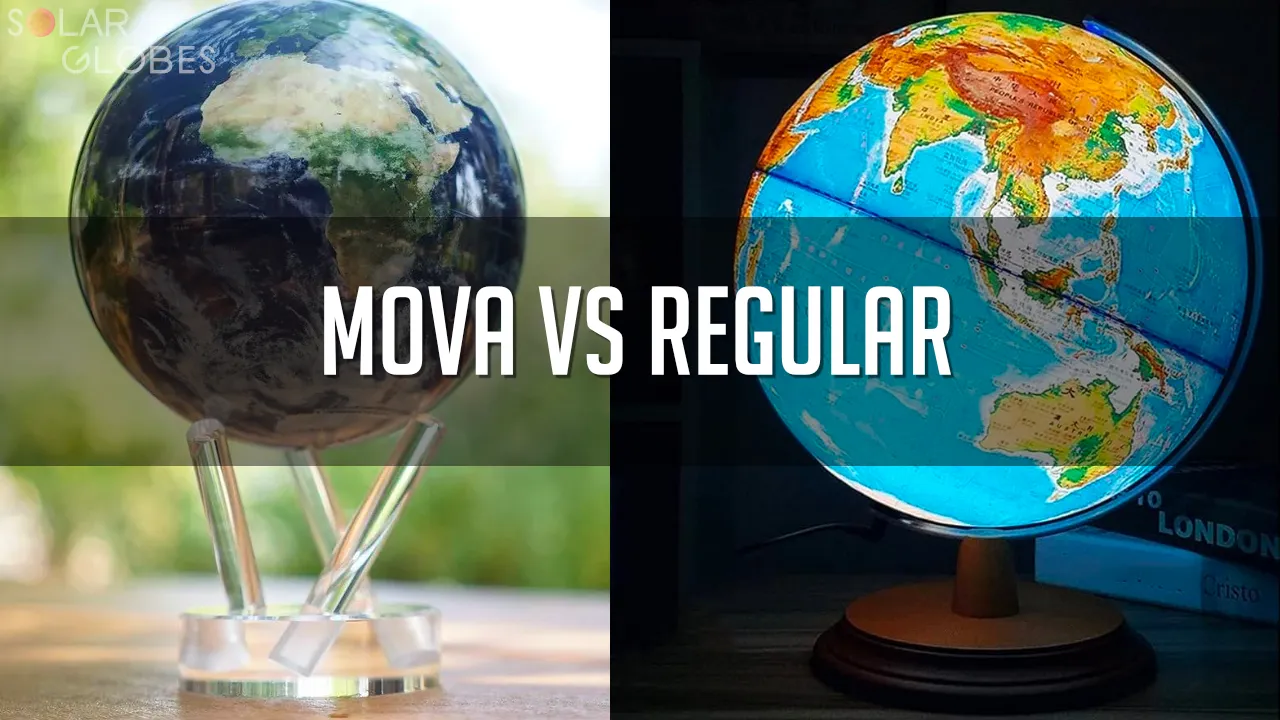 Why MOVA Globes are more interesting than normal World Map Globes