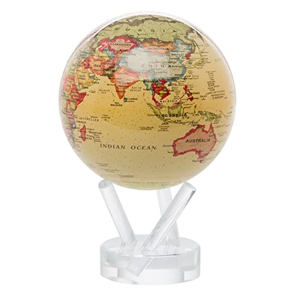 MOVA 6" Antique Beige Globe