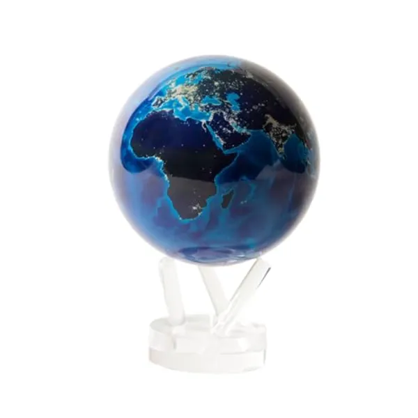 MOVA Globe Earth at Night 4.5" with Base