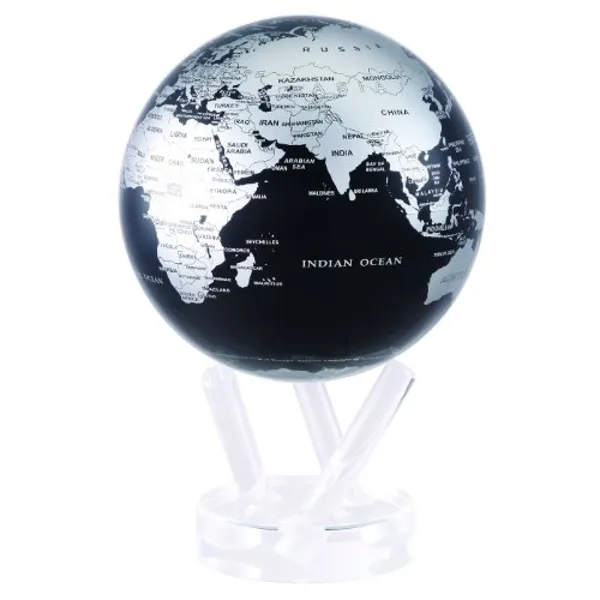MOVA Silver-Black 6" Globe